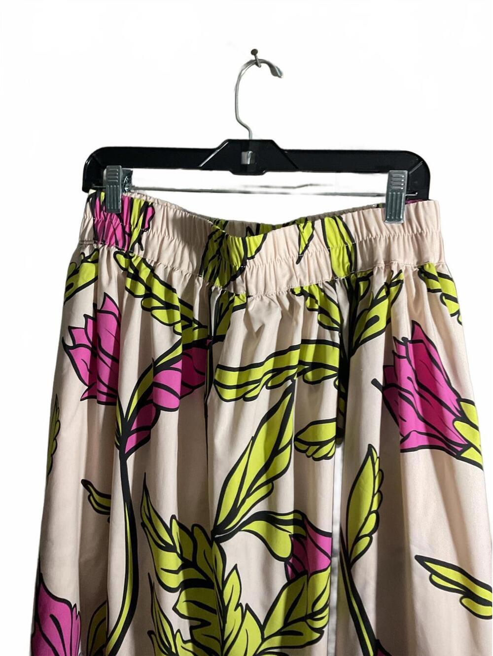Ashley Stewart Bright Floral Print Maxi Skirt with Elastic Waist 22/24 - Picture 5 of 7